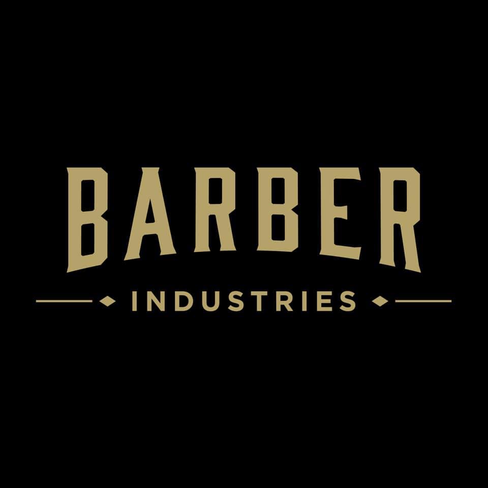 Barber Industries Logo Black and Gold