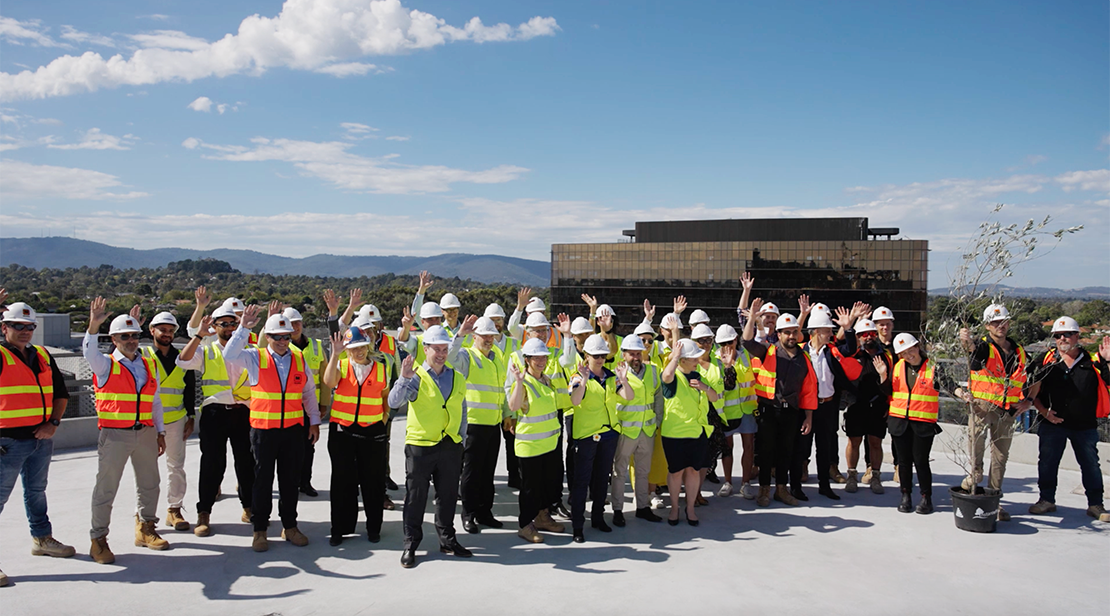 5 Bond Street tops out