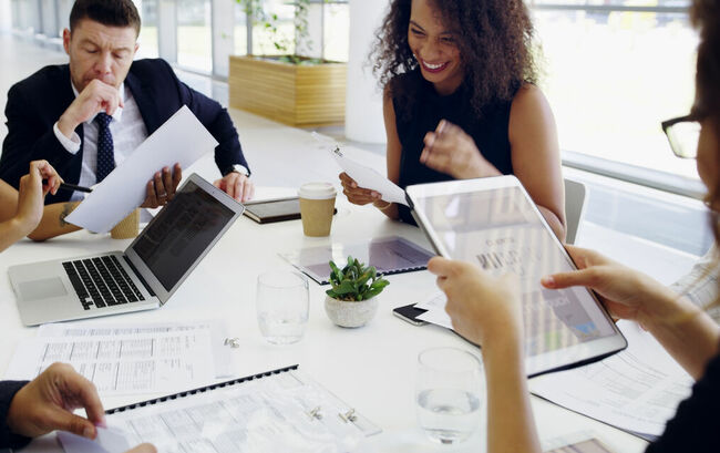Diverse collaboration meeting