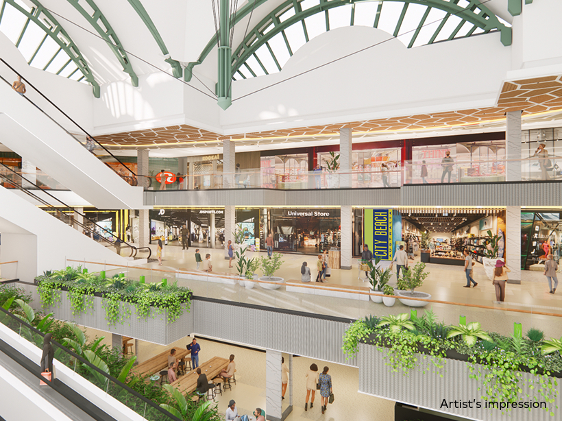Castle Towers lifestyle precinct artist's impression 