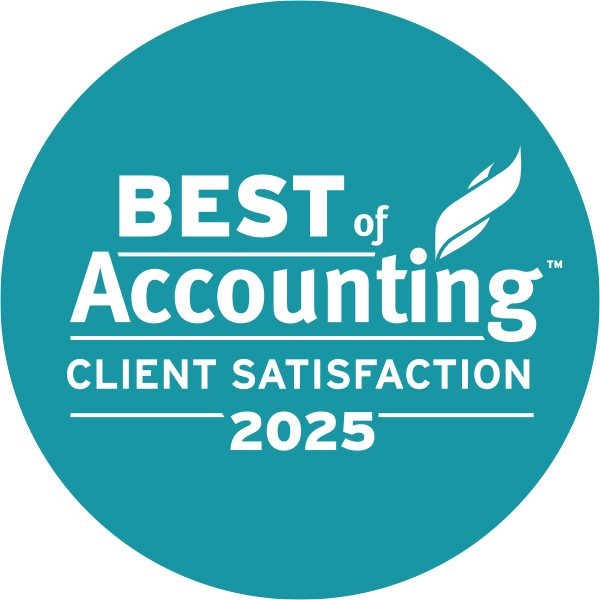 Best of Accounting Client Satisfaction 2025 logo