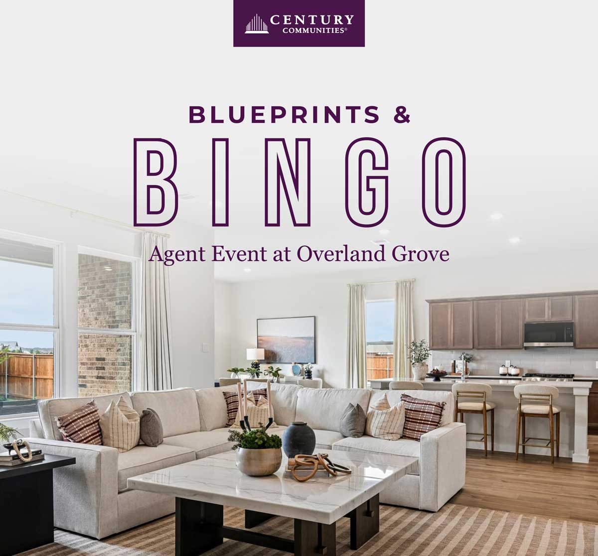 Blueprints & Bingo Agent Event at Overland Grove