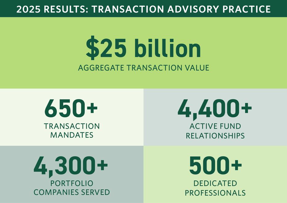 2024 Results: Transaction Advisory Practice graphic