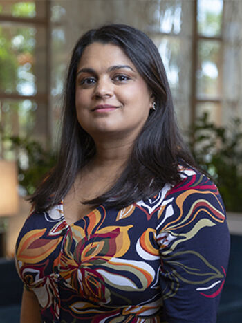 Prerna Dogra, MD, often spends an hour or more with patients during their first visit, going over previous lab work and scans, talking about their symptoms and getting to know them.