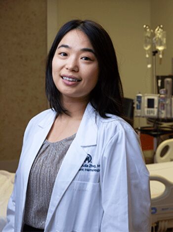 Yumeng Zhang, MD, who specializes in cutaneous T-cell lymphoma at Moffitt, is working to raise awareness about the rare disease.
