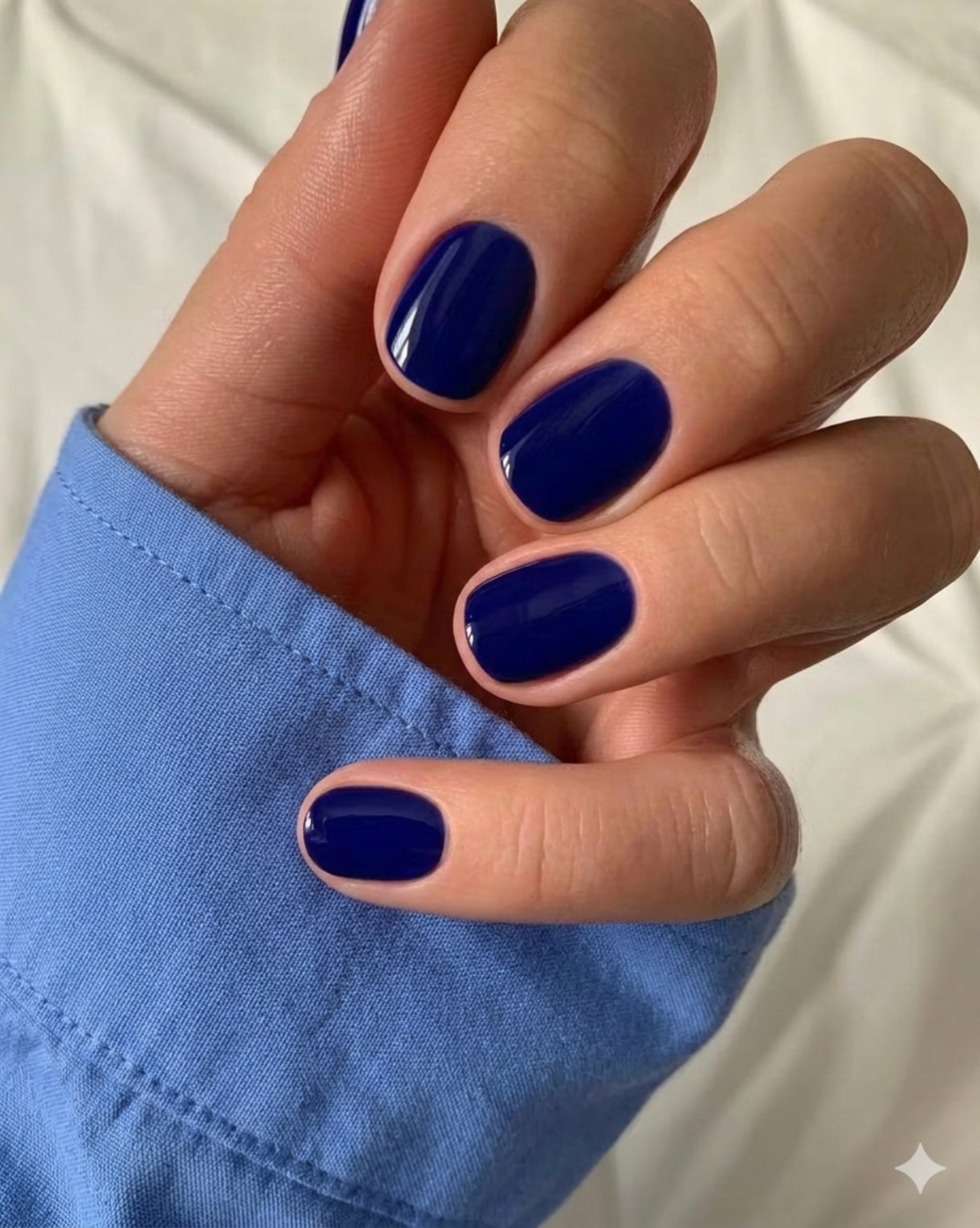 Blue Nails
