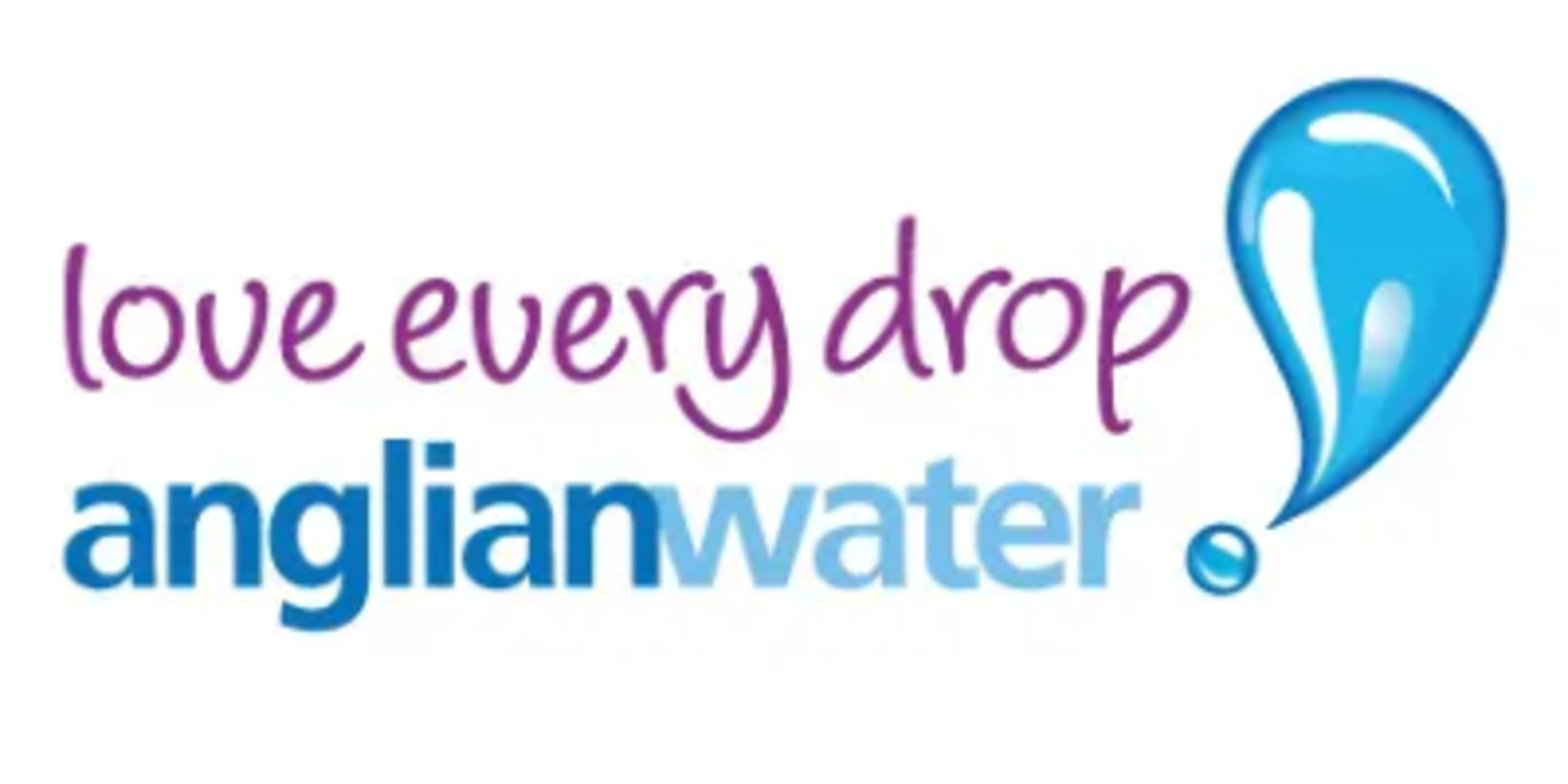 Love every drop - Anglian Water Logo