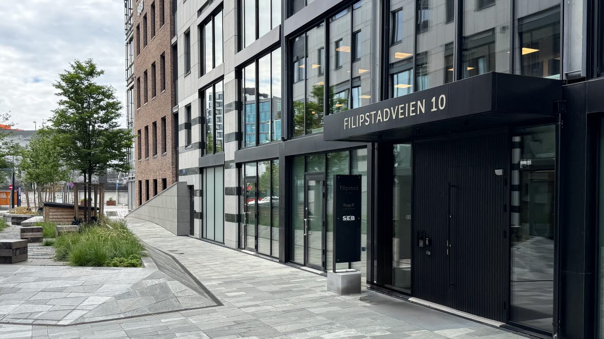 Inngangsparti til Filipstadveien 10