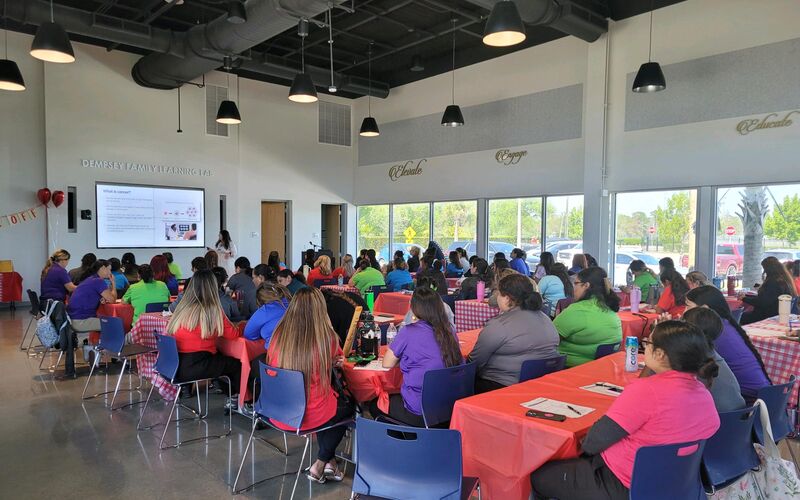 Throughout fiscal year 2025, Moffitt health educators hosted 12 clinical trial education sessions across nine counties, reaching 210 individuals.