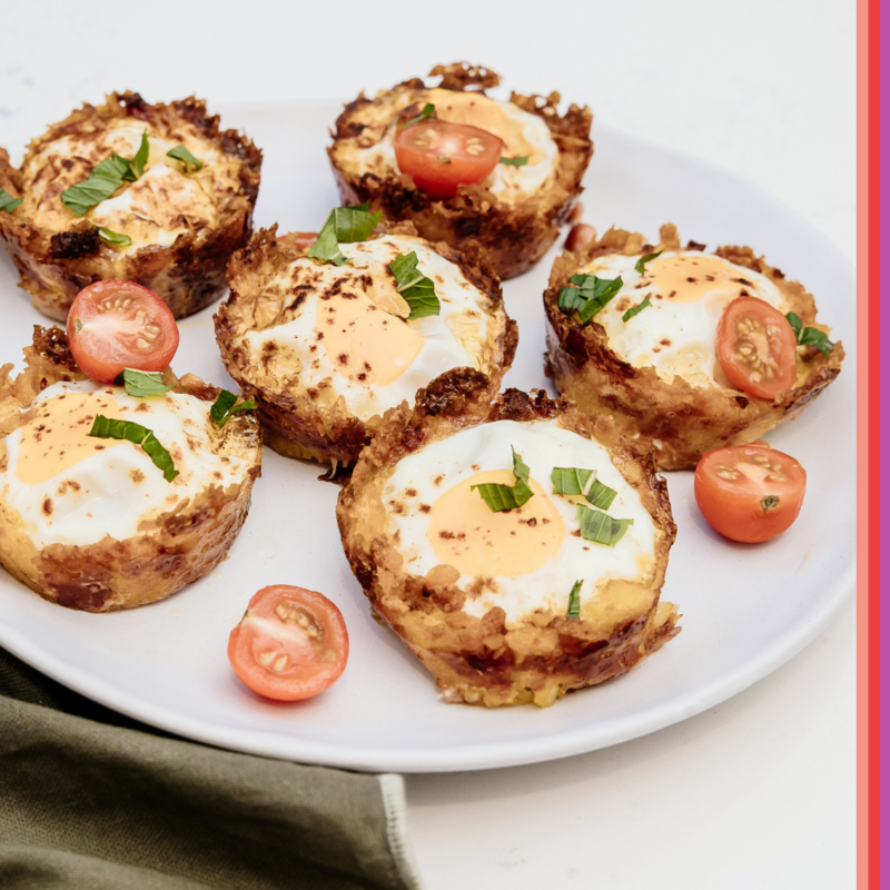 Mother’s Day Recipe Hash brown egg cups