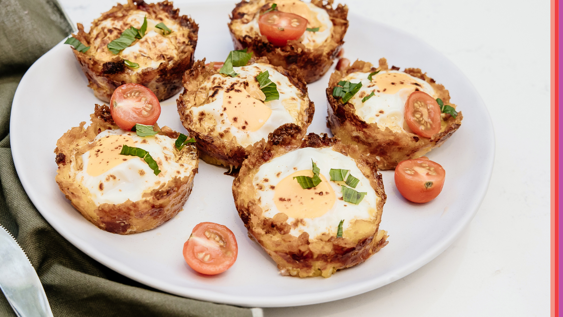Mother’s Day Recipe Hash brown egg cups