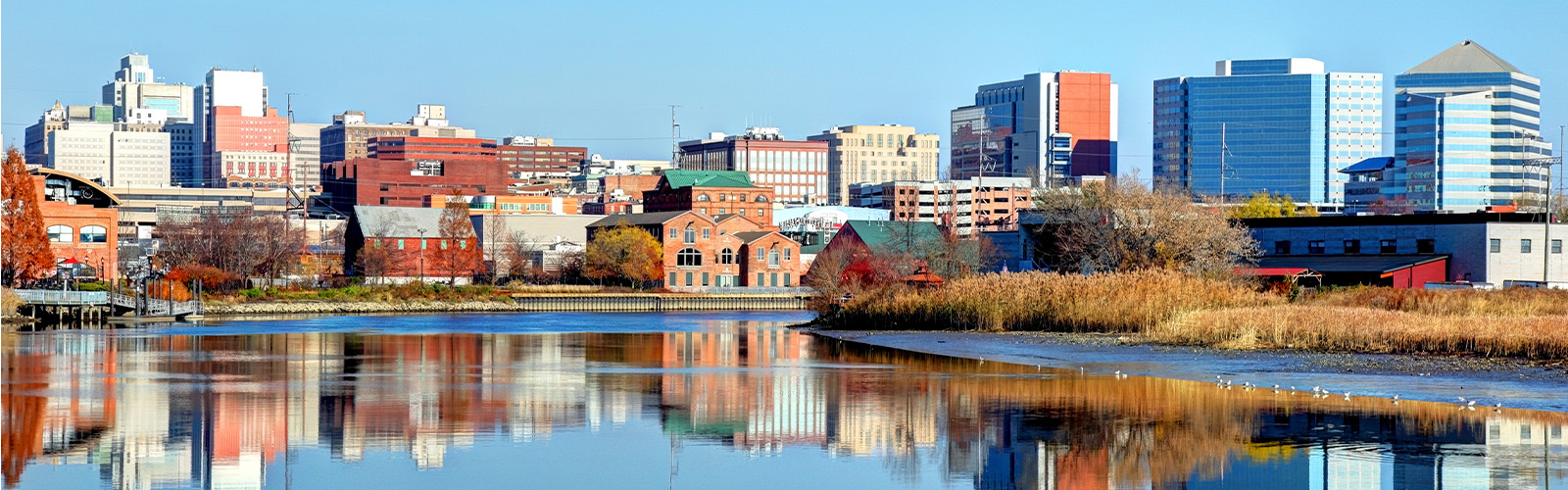 A view of a Delaware skyline
