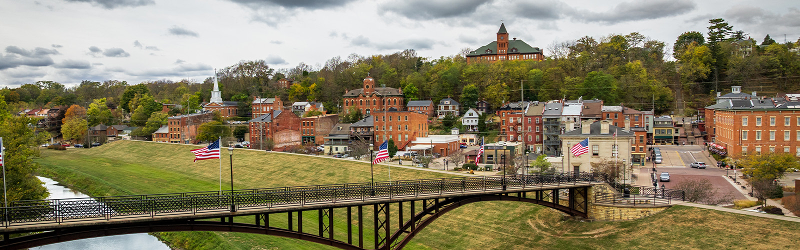 A view of an Illinois skyline