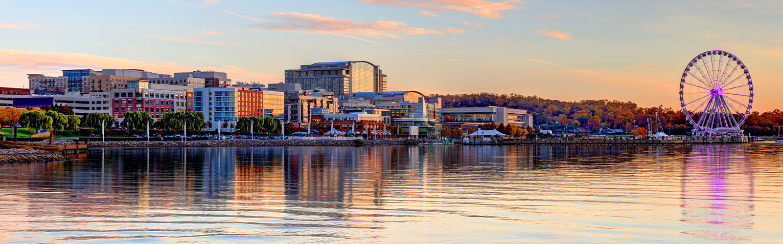 A view of a Maryland skyline