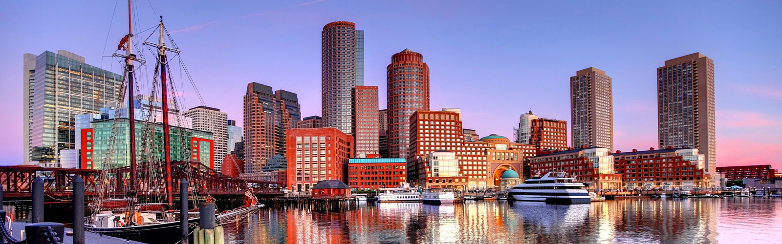 A view of a Massachusetts skyline