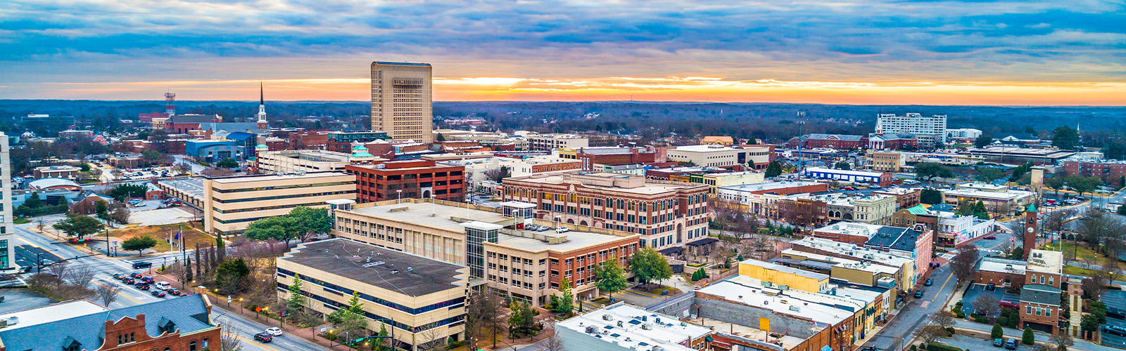 A view of a South Carolina skyline