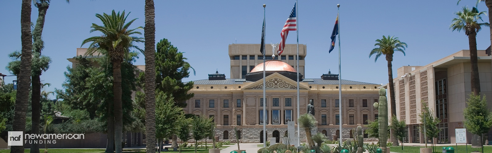 A shot of the major city in Arizona