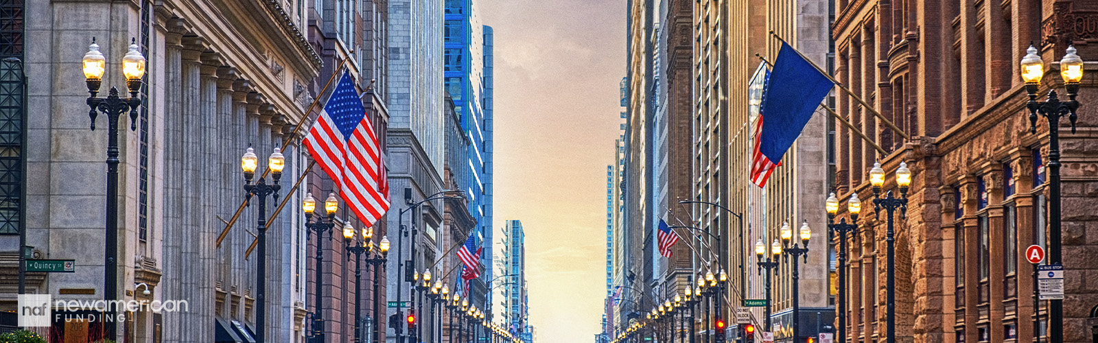 A shot of the major city in Illinois