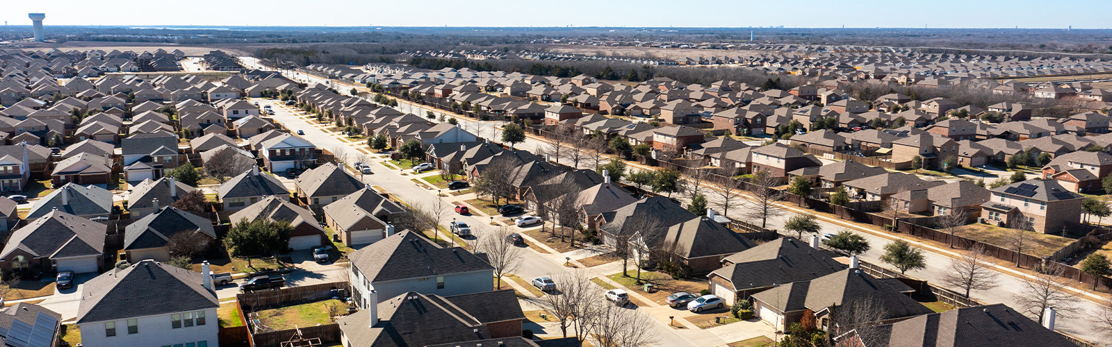 View of city in Texas.