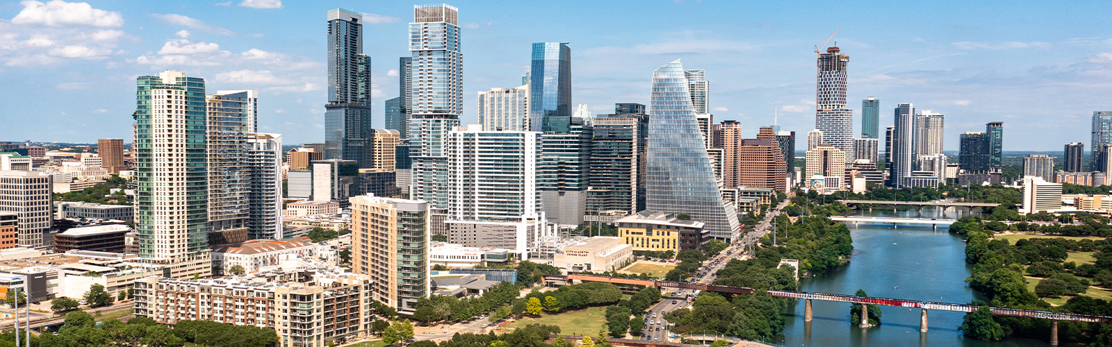 A view of a Texas skyline