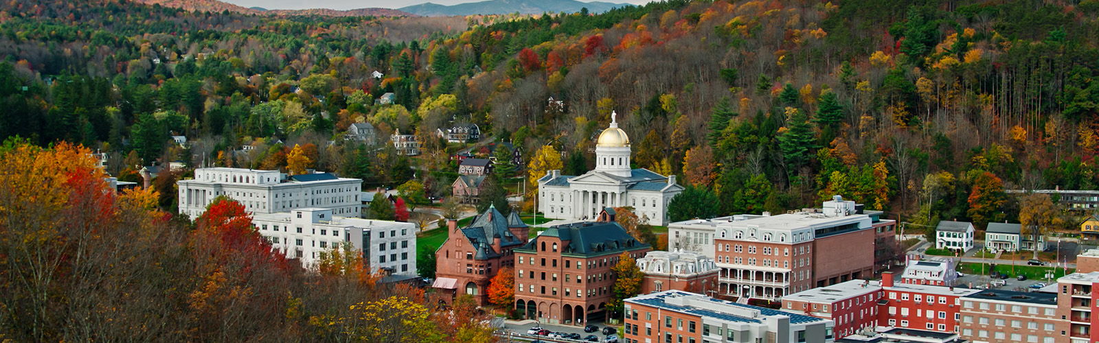 A view of a Vermont skyline