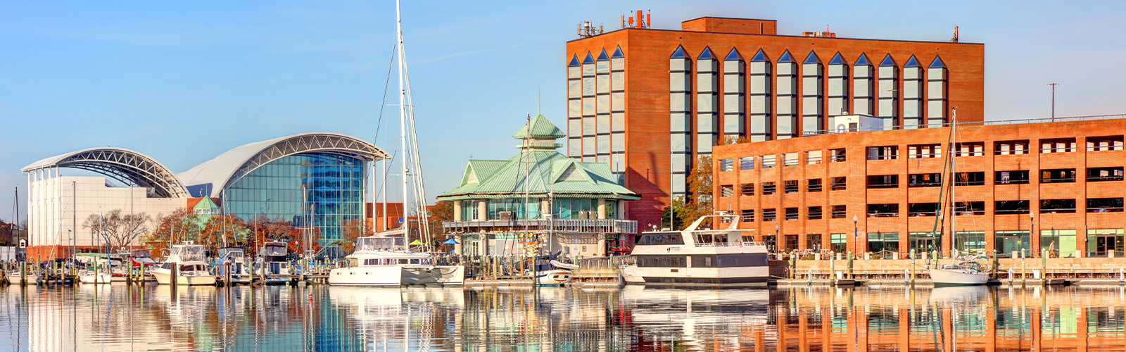 A view of a Virginia skyline