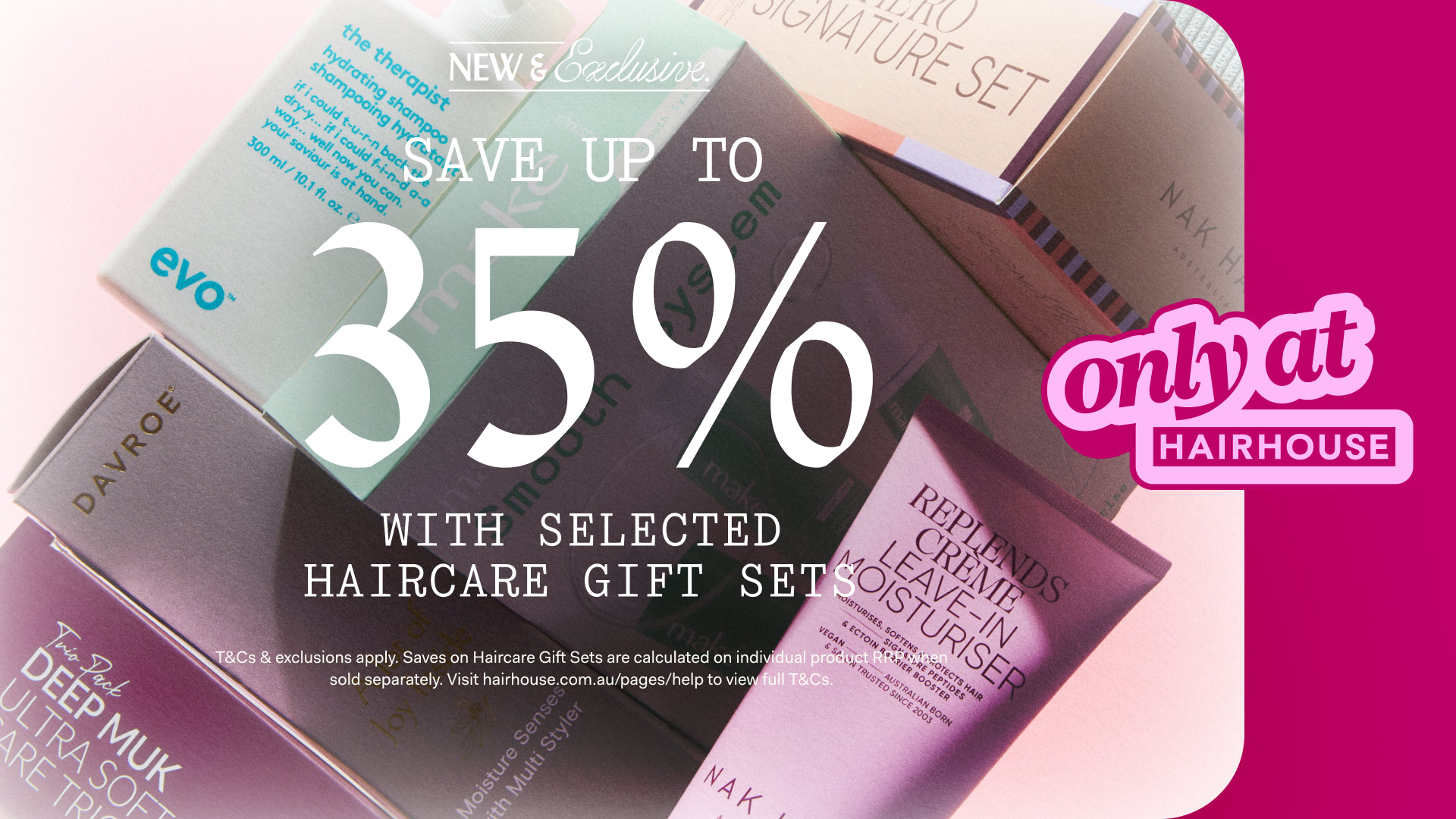 Save 35% on Selected Gift Sets