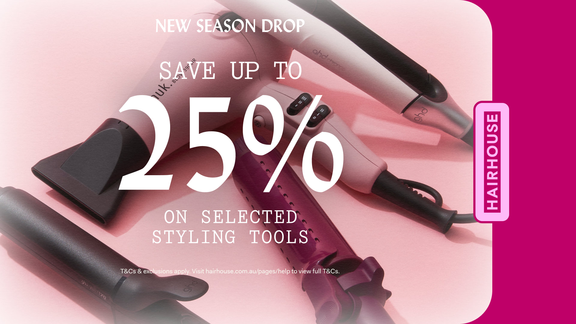 Save Up To 25% on Selected Styling Tools