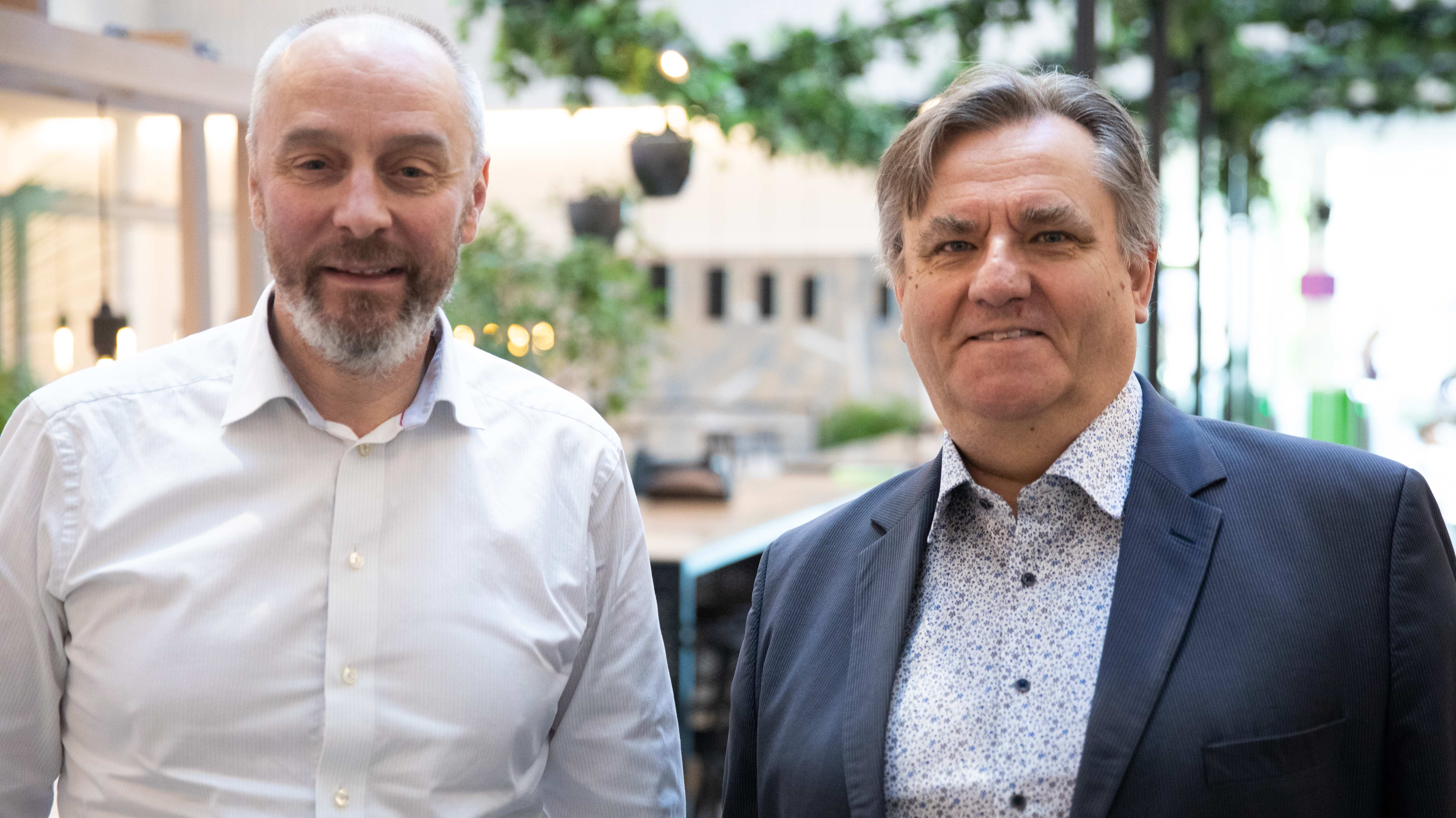 Olle Holmgren, inflation expert, and Håkan Frisén, head of Economic Forecasting