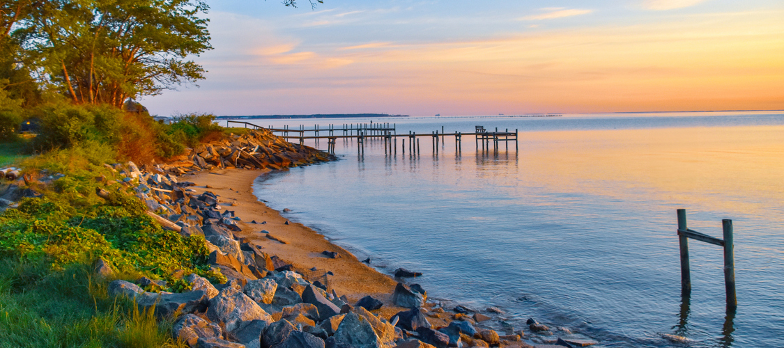 An image of the terrain in Maryland
