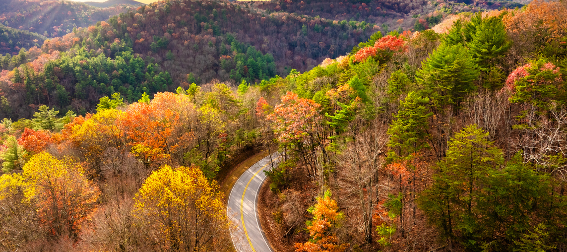 An image of the terrain in Tennessee