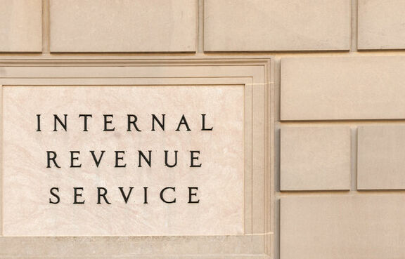 IRS building sign