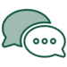 Chat bubbles icon