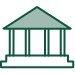Government building icon