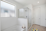 spacious bathroom with soaking tub and walk-in shower