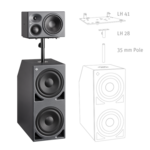 KH 310 on a KH 870 sub (2)