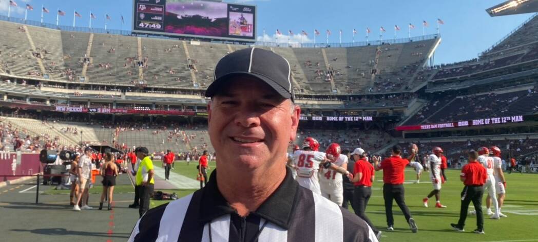 College football official Keith Baxter shares his cancer journey and awareness. 