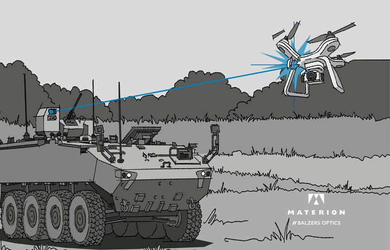 Illustration High Energy Laser