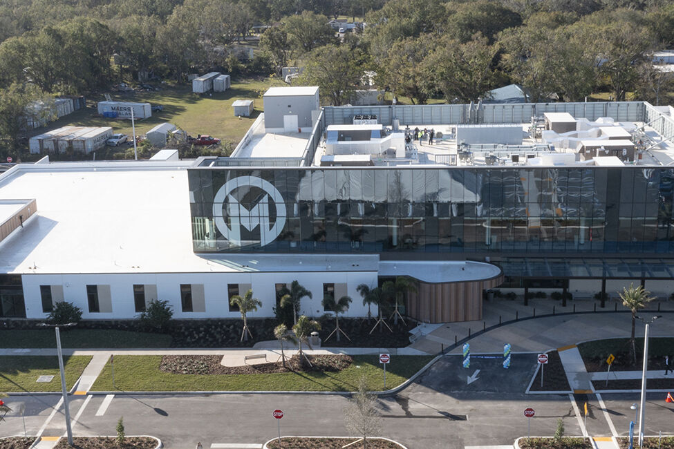 Moffitt’s campus in southern Hillsborough County was designed to expand access to clinical trials to more members of the community.