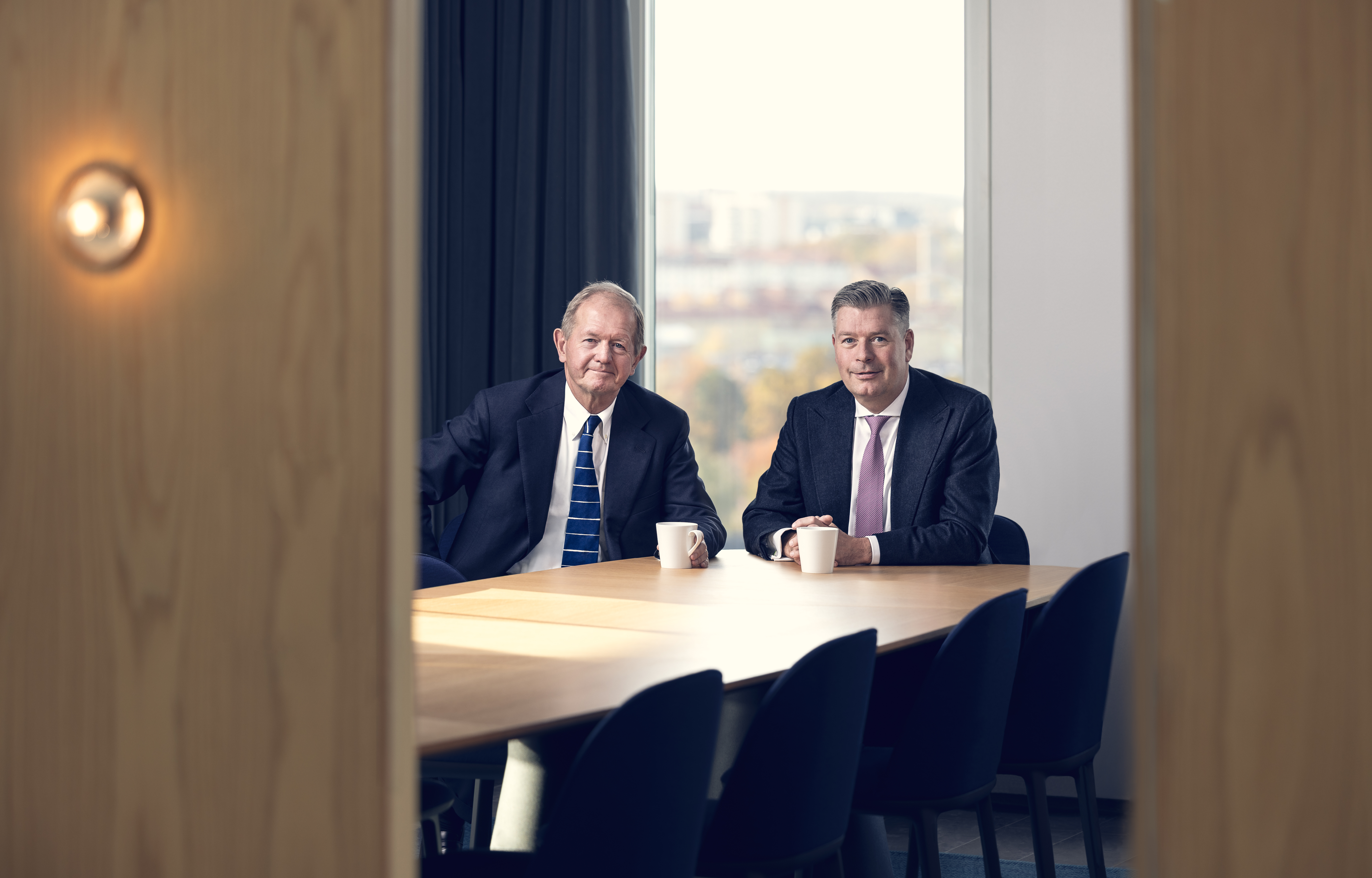 Marcus Wallenberg und Johan Torgeby 