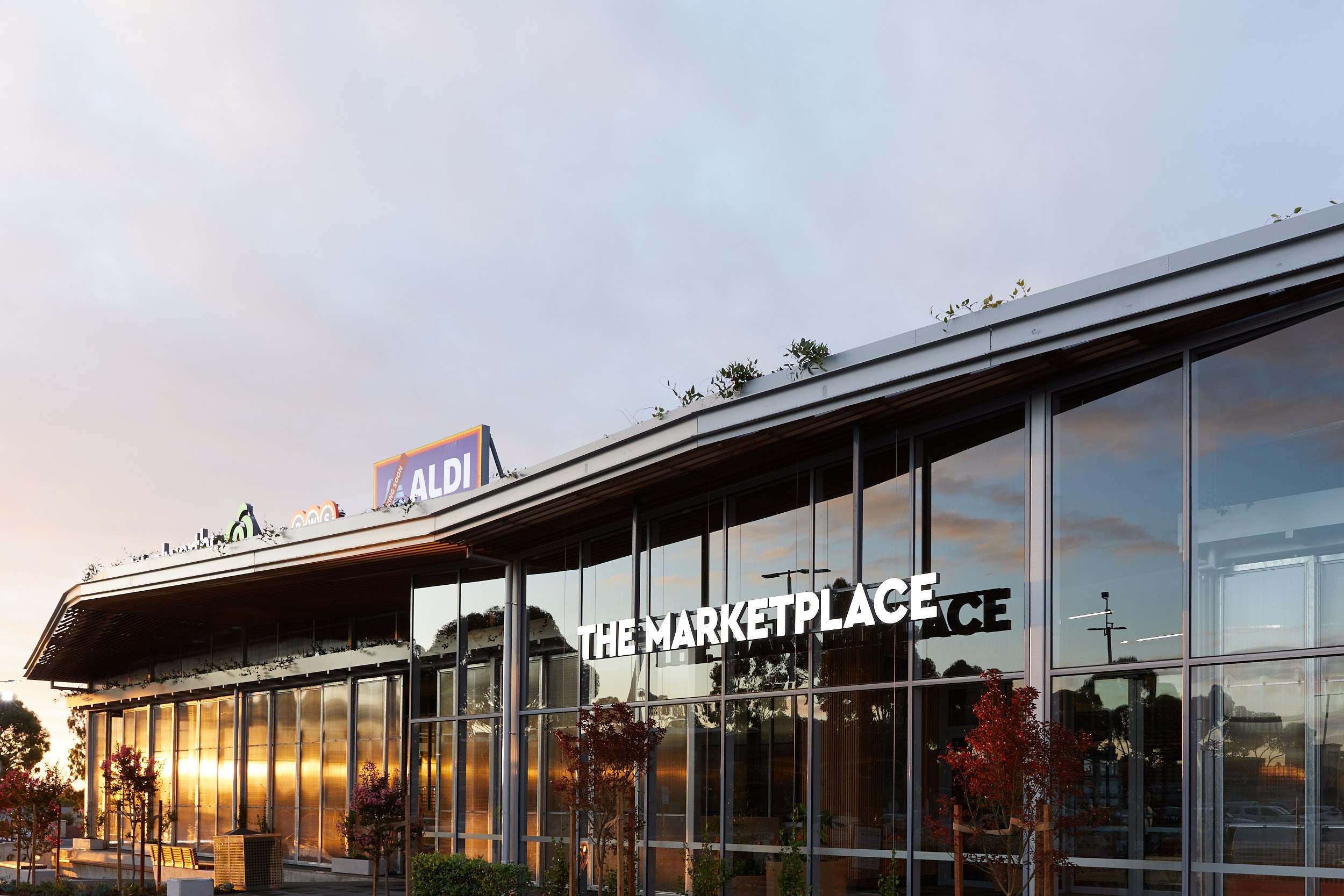 Marketplace sunrise photo