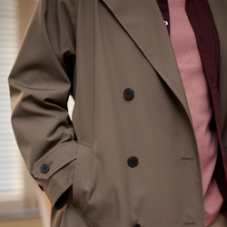 Menswear trench