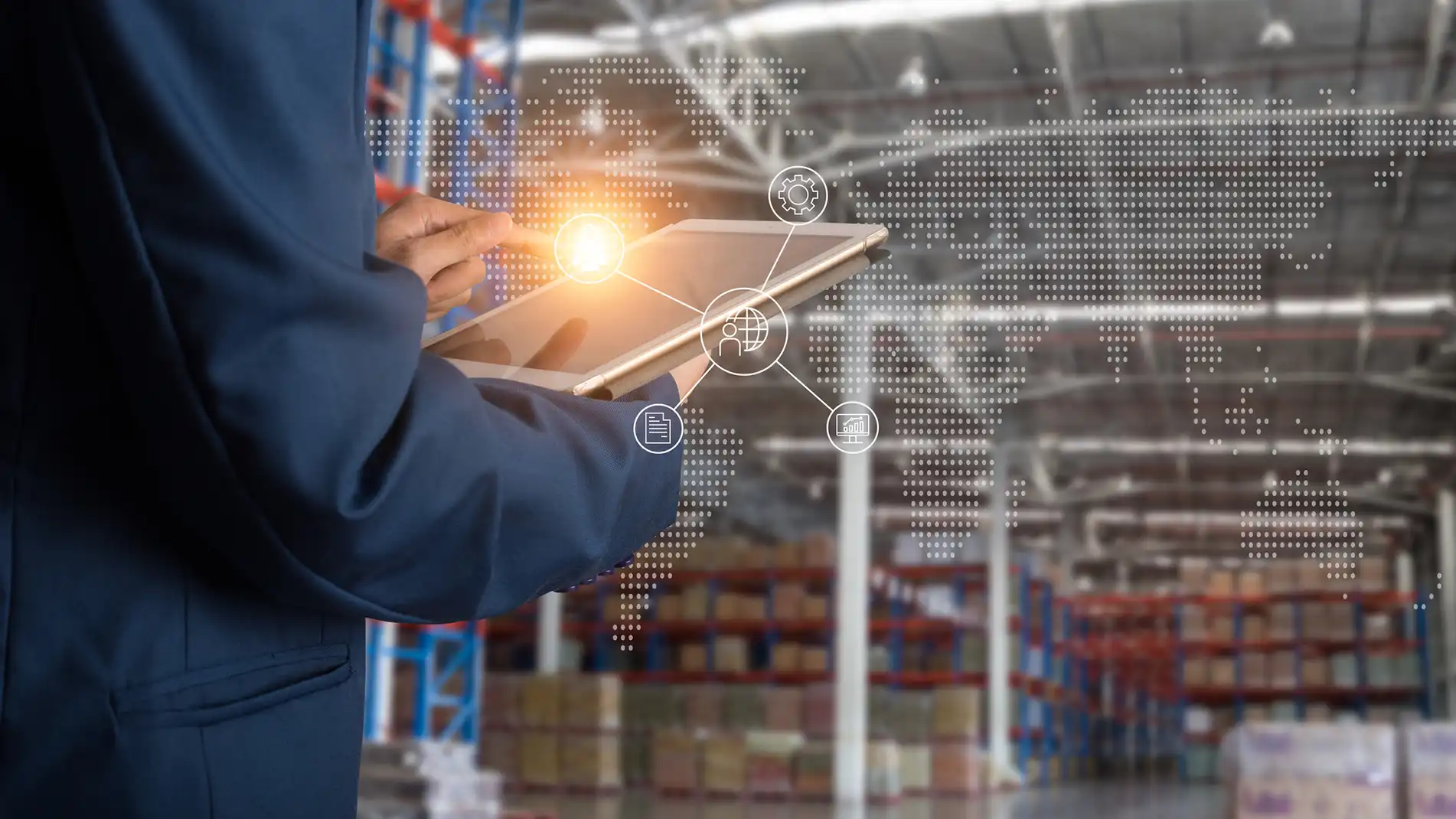Optimized-Inventory-Performance-In Page-2.webp Abstract image of a person holding a tablet.