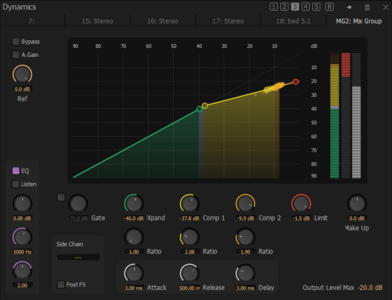 PYRAMIX 15 VS3 Plugin Dynamics