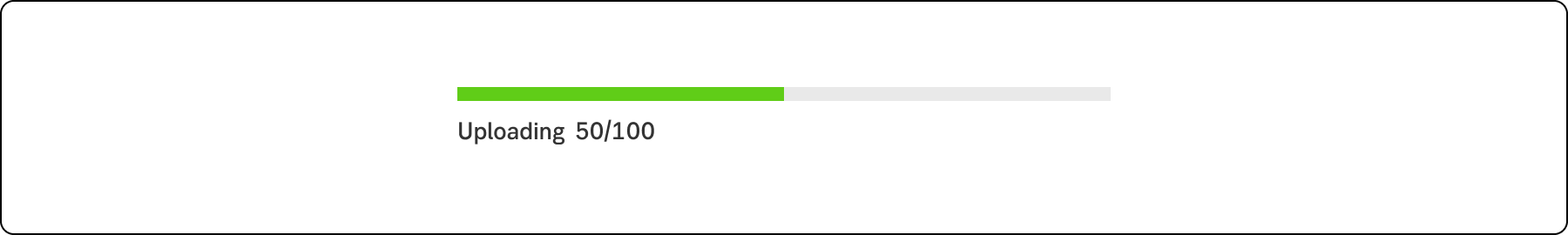 Progress bar