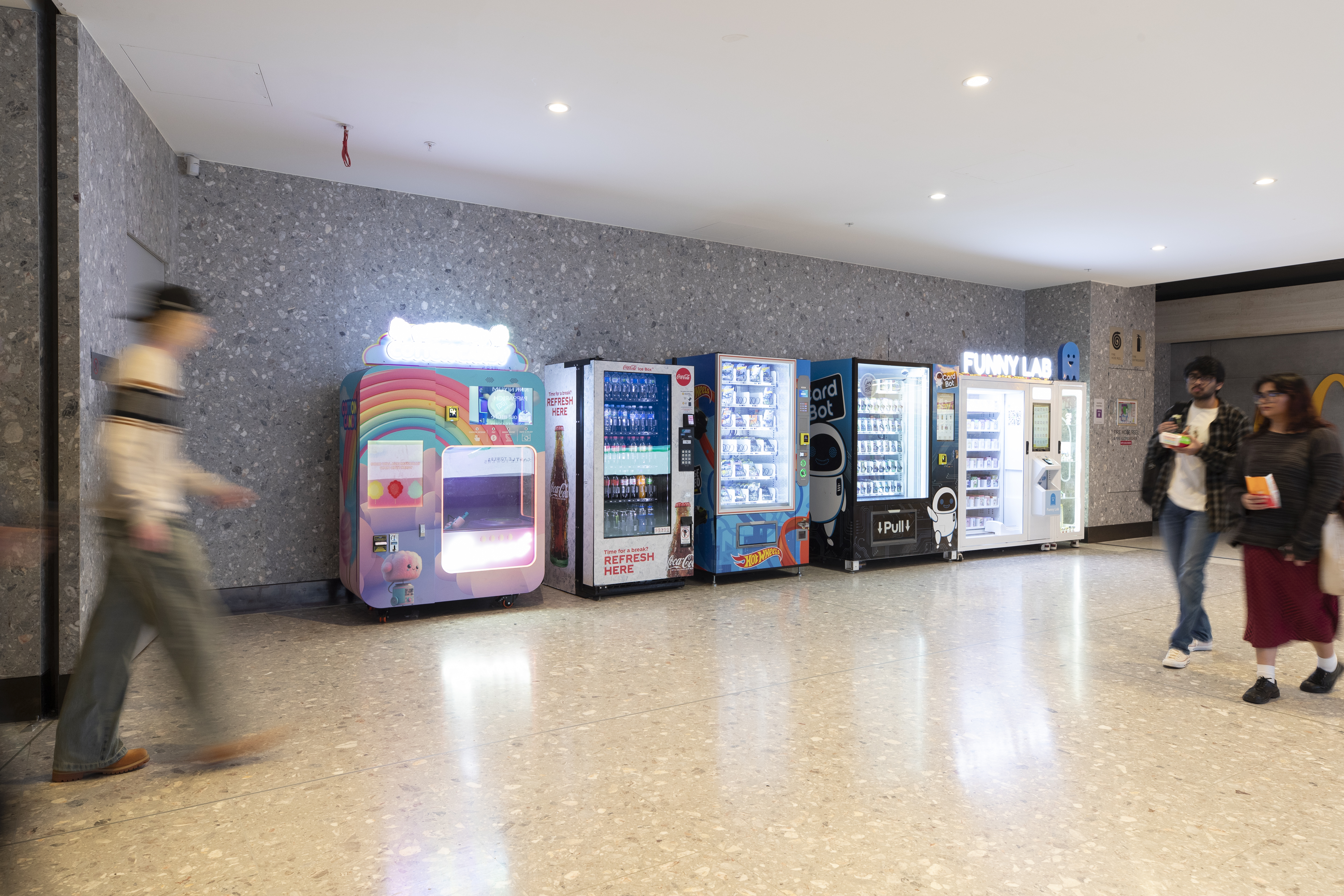 Castle Towers vending machines