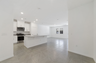 center island kitchen and stainless-steel appliances 