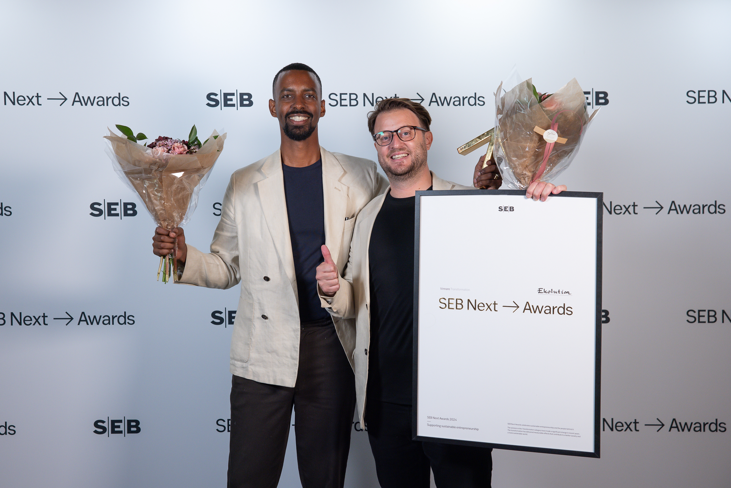 Ekolution, Remi Loren, vd och grundare, Naib Woldemariam, CTO och medgrundare.