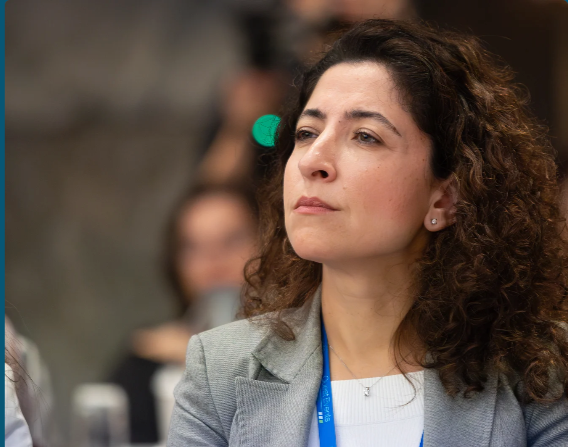 Promotional banner for the 5th Annual ESG Procurement Conference 2026, held September 15–17 at the Sydney Central Hotel, featuring a woman with curly brown hair looking thoughtfully towards the side.