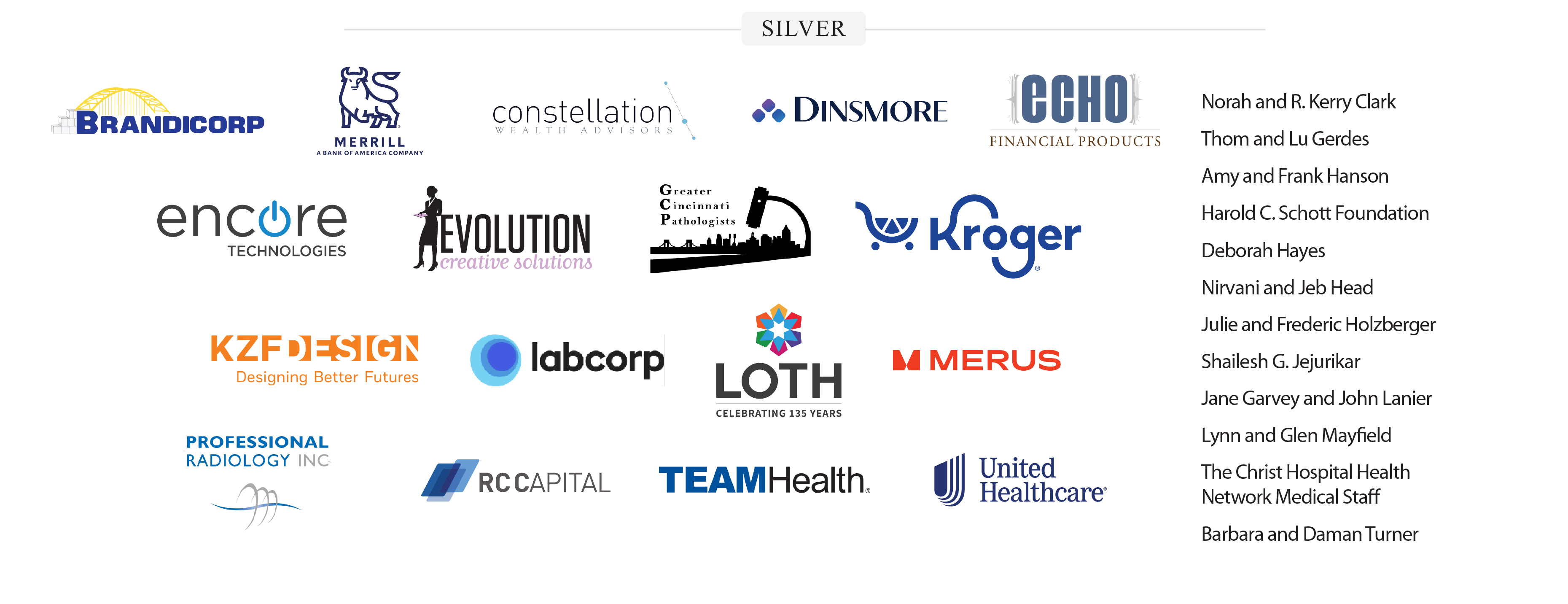 Silver Sponsors